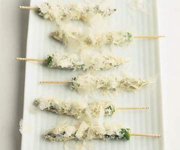 Spargel-Parmesan-Sticks