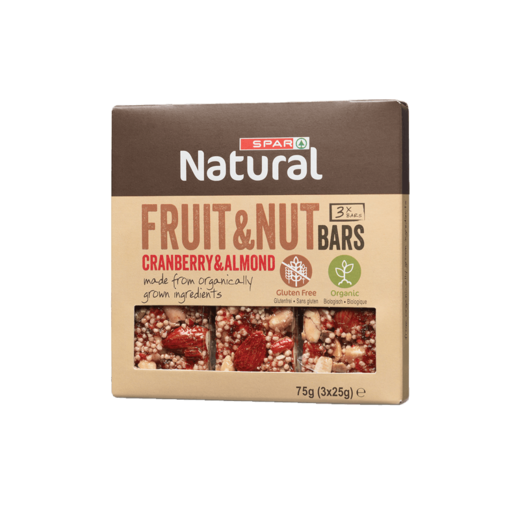 SPAR Natural Bio Riegel Cranberry