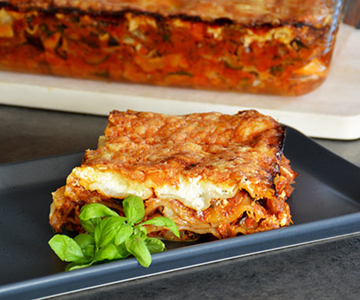 Gemüse-Lasagne