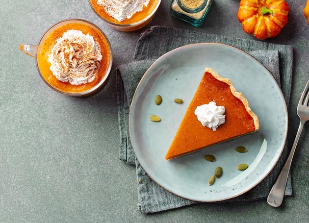 Kürbiskuchen