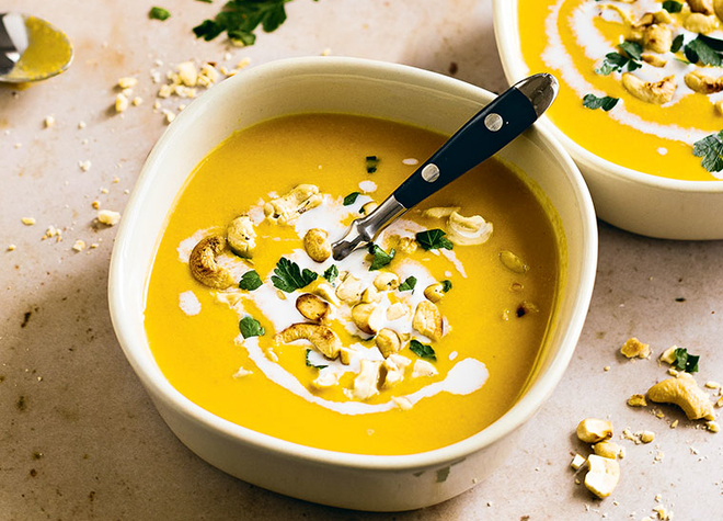 Rüebli-Ingwer-suppe