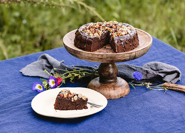 Marroni-Kakaokuchen