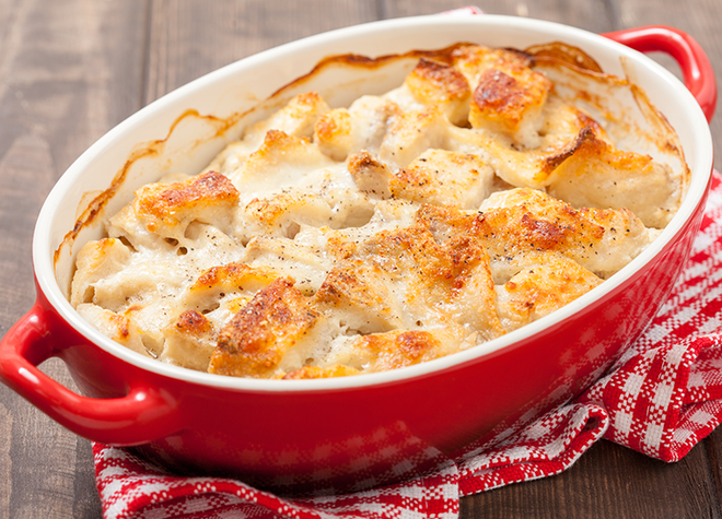 Kartoffel-Fisch-Gratin - Hauptgerichte