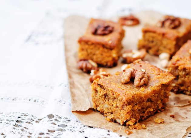 Vegane Walnuss-Kichererbsen-Blondies