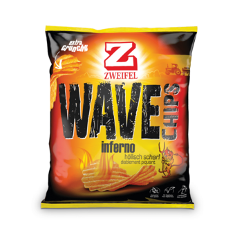 Zweifel Wave Chips Inferno / Sour Cream