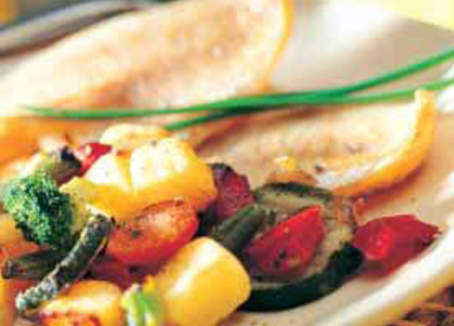 Pommes Rissolées mit Fischfilets