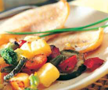 Pommes Rissolées mit Fischfilets