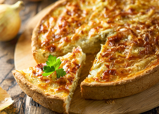 Leckerer Zwiebelkuchen