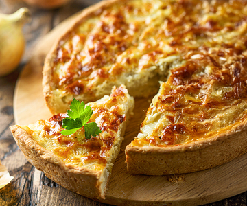 Leckerer Zwiebelkuchen
