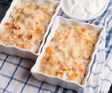 Fisch-Kartoffel-Gratin