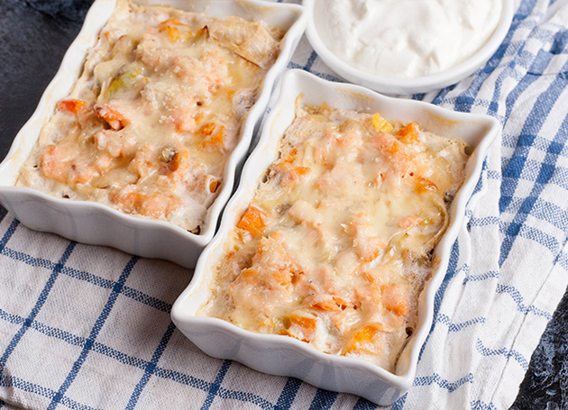 Fisch-Kartoffel-Gratin