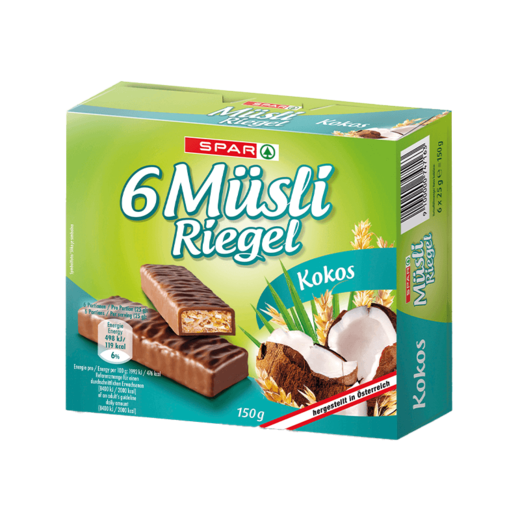 SPAR Müsli Riegel Kokos