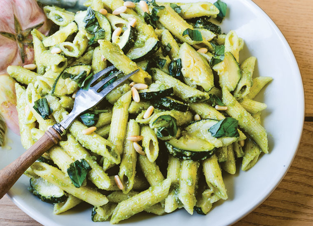 Pesto-Penne-Salat