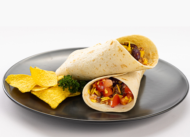 Scharfe Mex-Wraps