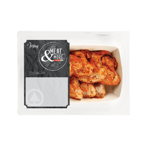 Meat & More Pouletflügeli Gew in Back.