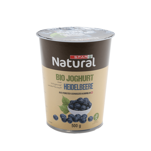 SPAR Natural Bio Joghurt Heidelbeer