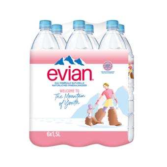 Evian ohne Kohlensäure