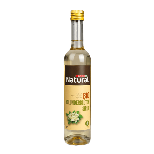 SPAR Natural Sirup Holunderblüten Bio EW