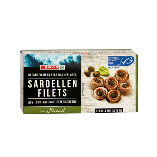 SPAR MSC Sardellenfilets gerollt