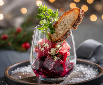 Carpaccio auf Randen