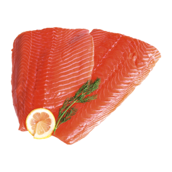 Lachsfilet ohne Haut