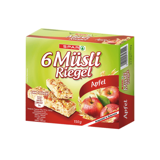 SPAR Müsli Riegel Apfel