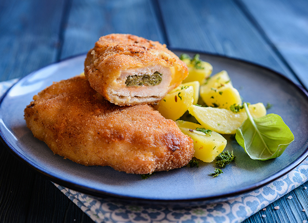 Gefülltes Schweinsschnitzel