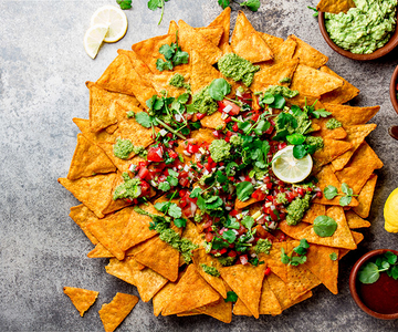 SPAR Natural Nachos mit Blumenkohl und Salsa