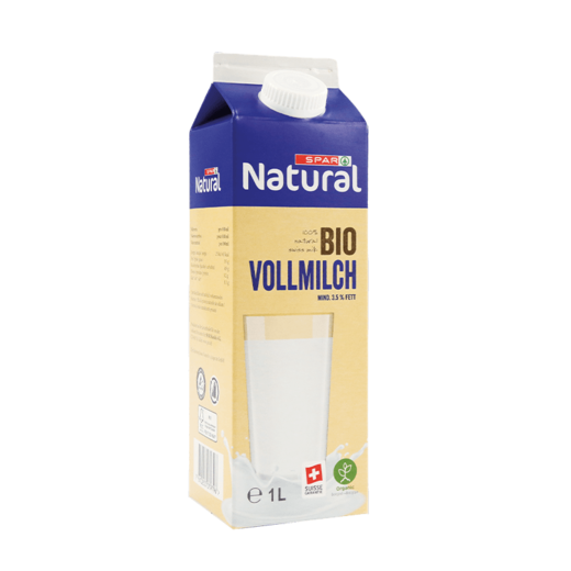 SPAR Natural Bio Vollmilch