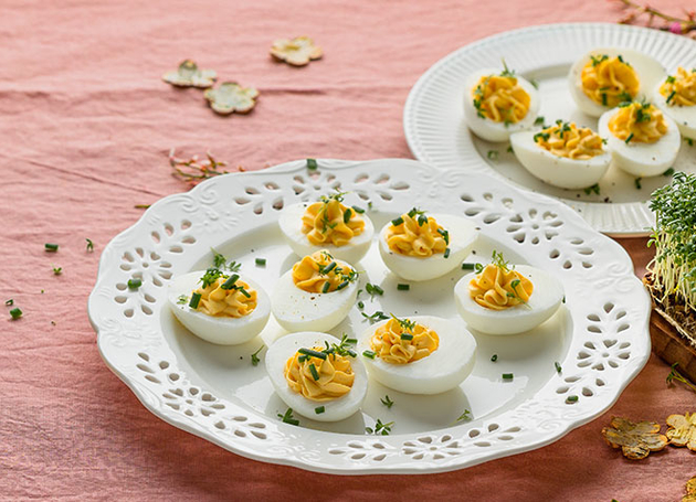 Gefüllte Eier / Deviled Eggs