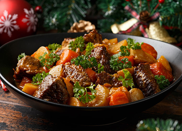 Weihnachtliches Lammragout