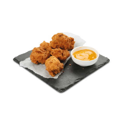 Fresh to go Indische Bhajis mit Mango Dip