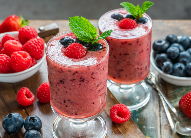 Veganer Beeren-Smoothie