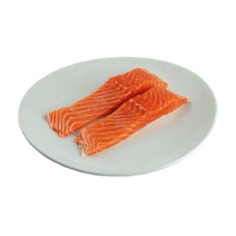Lachsfilet ohne Haut