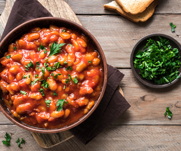 Veganes Bohnen-Peperoni-Chili