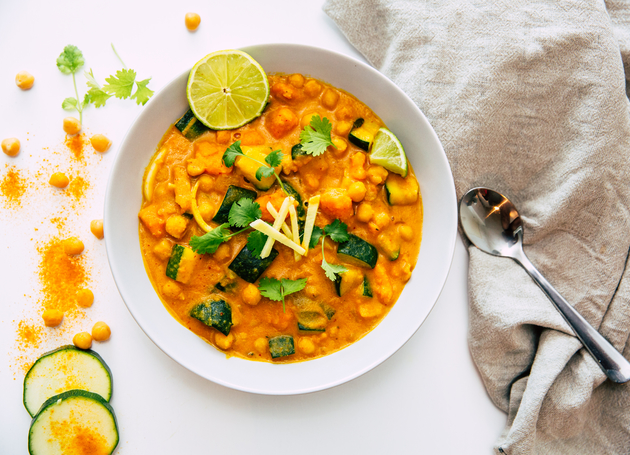 Veganes Kokos-Curry