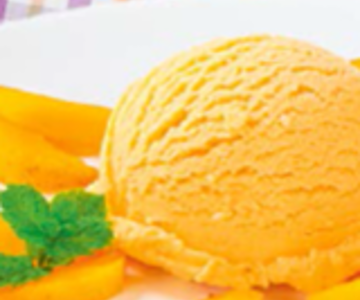 Pfirsich-Sorbet