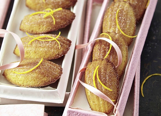 Madeleines mit Orangen