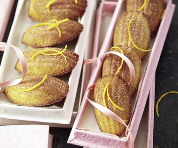 Madeleines mit Orangen