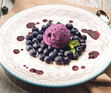 Heidelbeereiscreme
