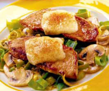 Zwiebel-Pouletschnitzel