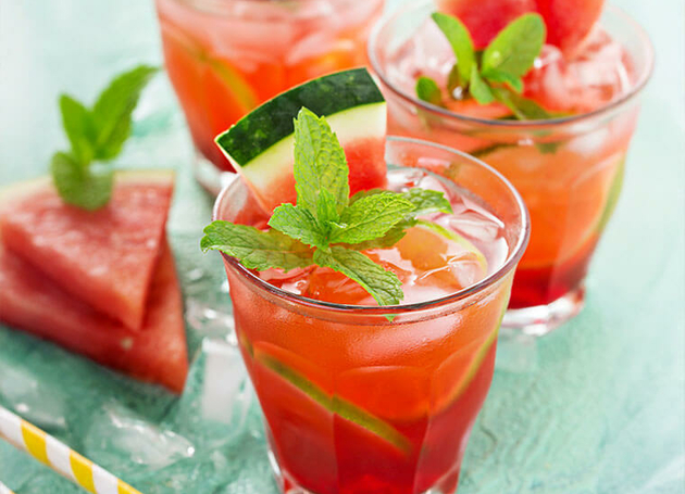 Wassermelonen-Basilikum-Smash