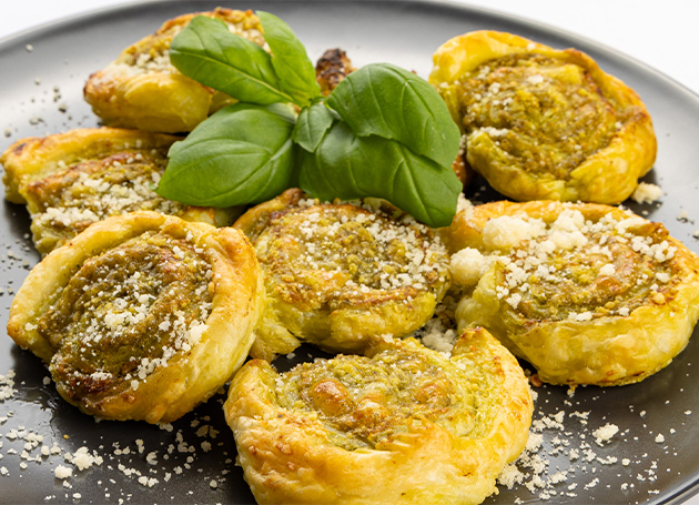 Pesto-Schnecken