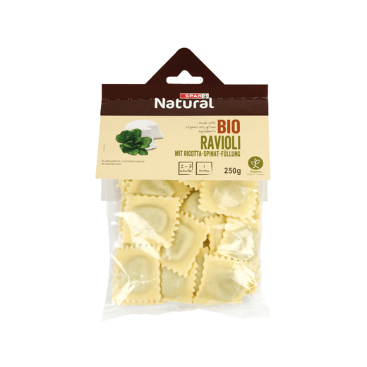 SPAR Natural Ravioli Ricotta Spinat