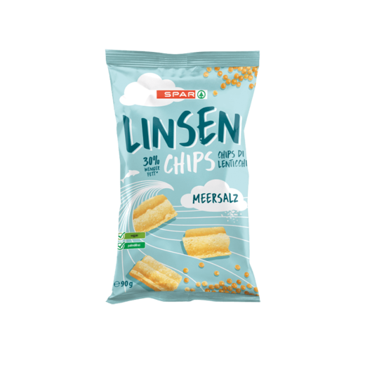 SPAR Linsenchips Meersalz