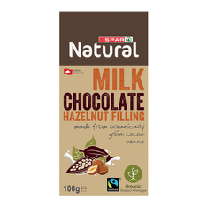 SPAR Natural Bio Schokolade Nuss