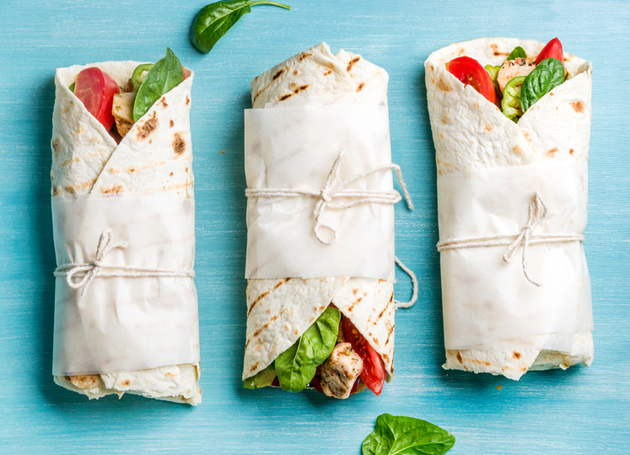 Chicken-Chili Wrap