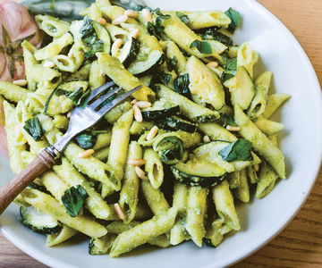 Pesto-Penne-Salat