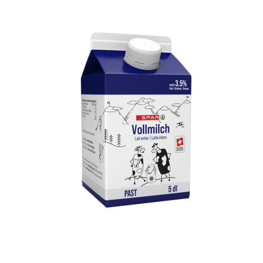 SPAR Vollmilch pasteurisiert 3.5%