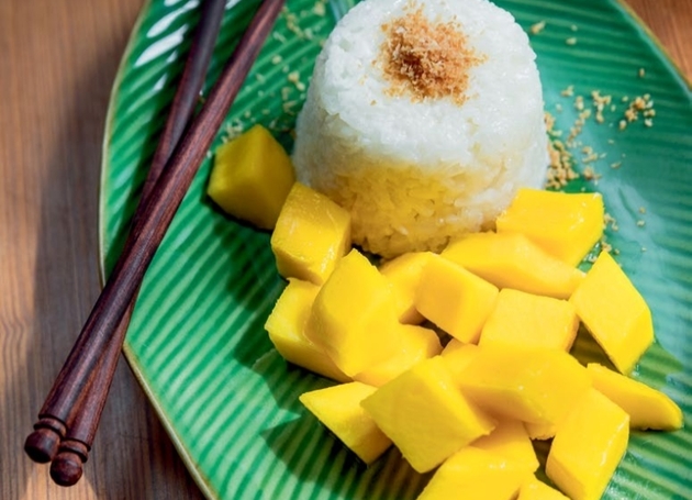 Sticky Rice mit Mango